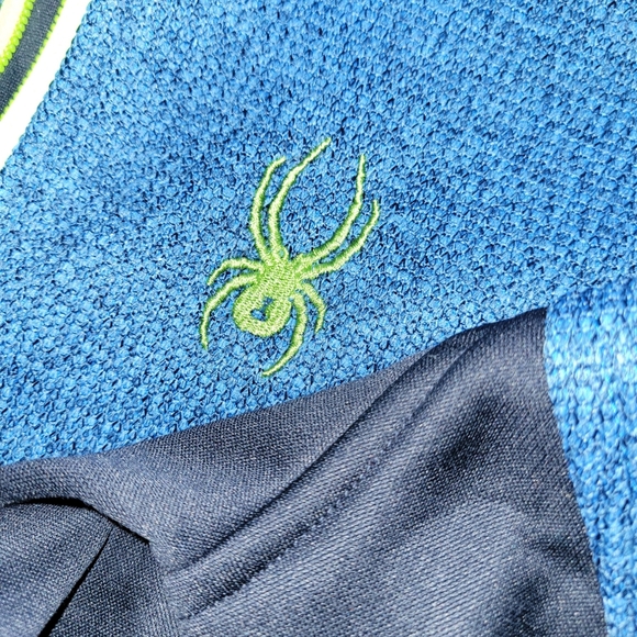 NWOT Spyder Half 1/2 Zip Knit Mid Layer Pullover Sweater Jacket sz M - Picture 5 of 6